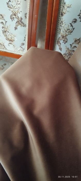 штор велюр портьер