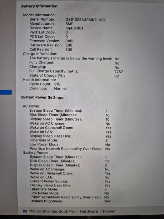 MacBook Pro 16" Intel i7 6-core 2,6GHz 500GB SSD 16GB RAM AMD Radeon