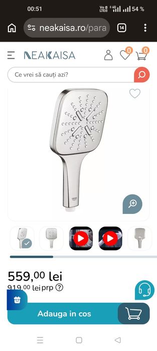 Para de dus Grohe