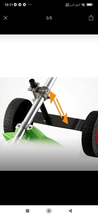 Опорные колеса для триммера