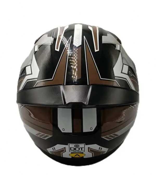 Комплект каска за мотор шлем и ръкавици