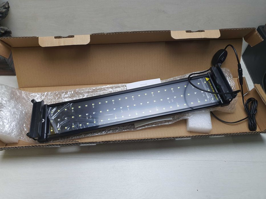 Нови LED лампи за аквариум ZJL 60 LED 60см 2 Режима на Работа гр. София ...