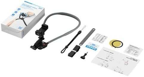 Нова Стойка за телефон камера за врат POV влог селфи с бързо освобождаване колан за гърди