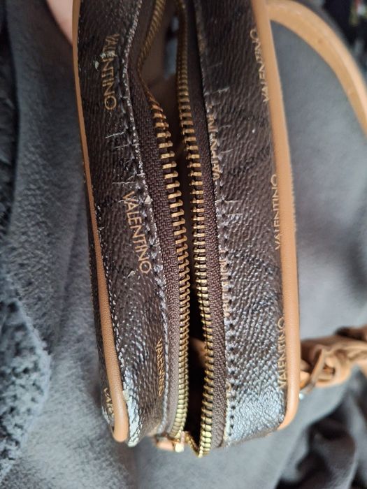 Valentino Bags Чанта за кръста от еко кожа с лого