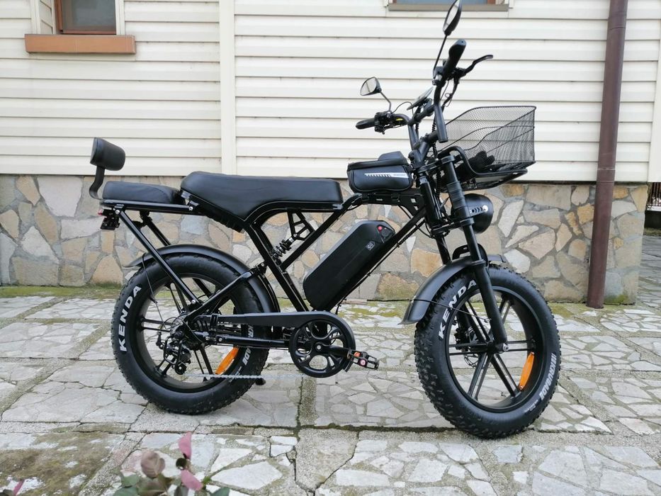 НОВО!! Електрически велосипед OUXI V8 Pro 750W 15Ah 50 км.ч.