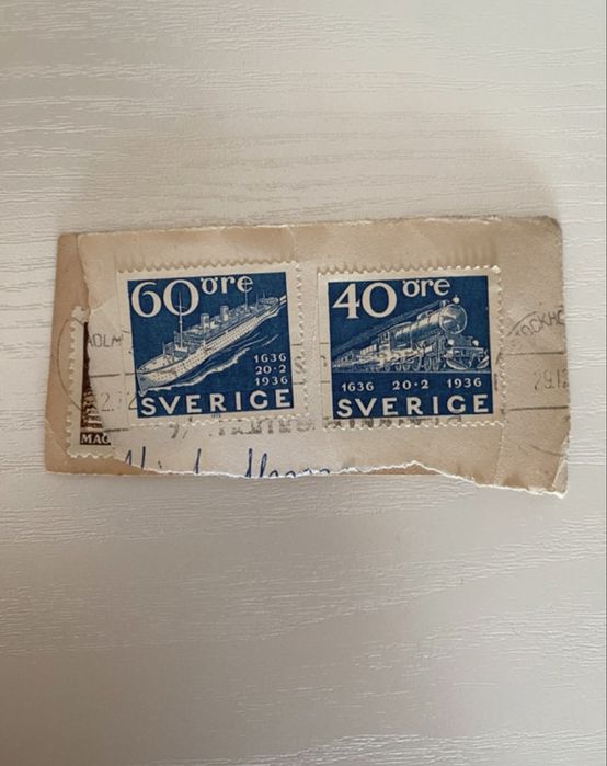 Colectie de timbre vechi