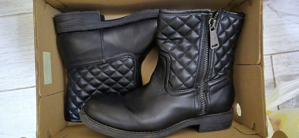 Дамски боти естествена кожа