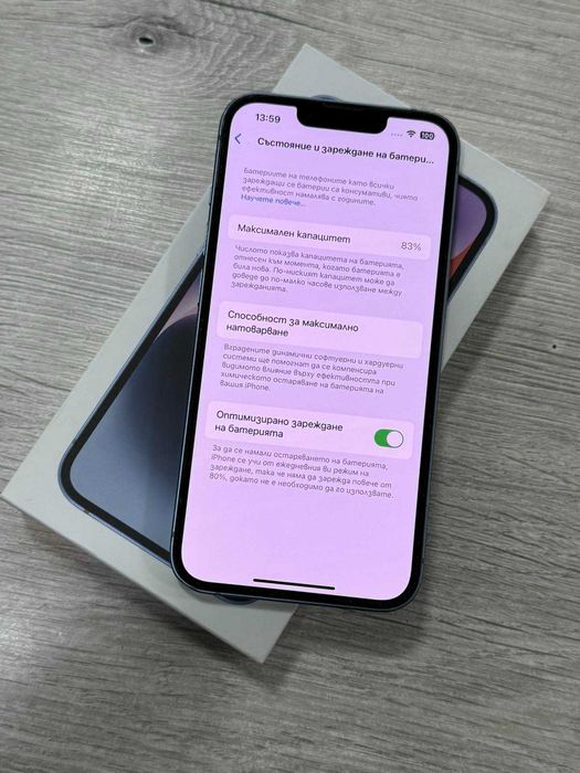 IPhone 14 128gb blue 83%