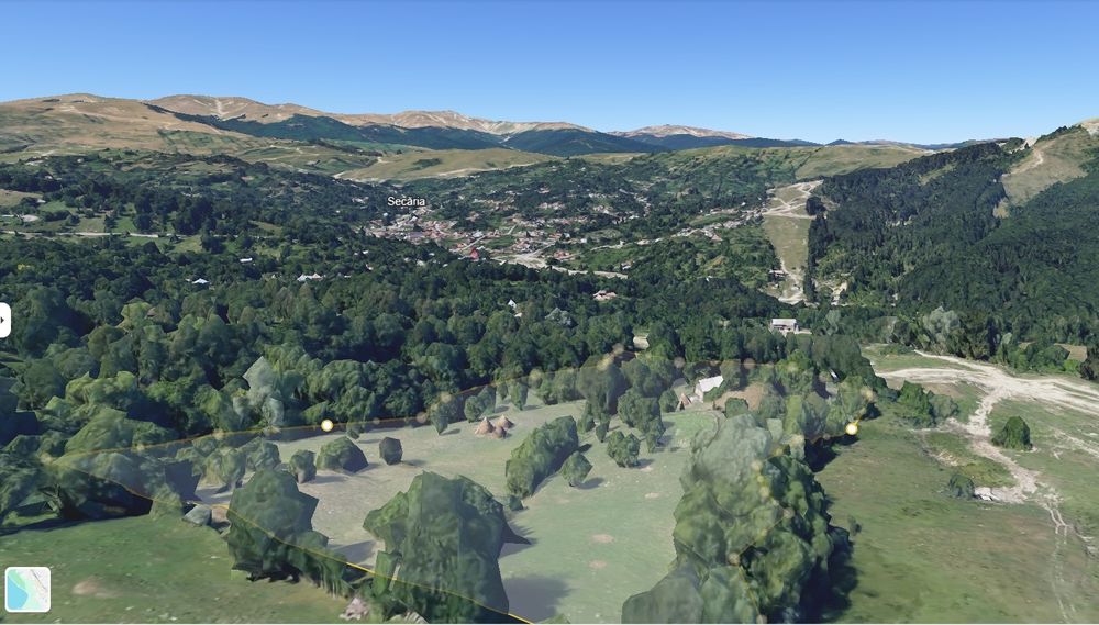 Teren de vanzare Secaria Valea Prahovei(Valea Doftanei, Comarnic)