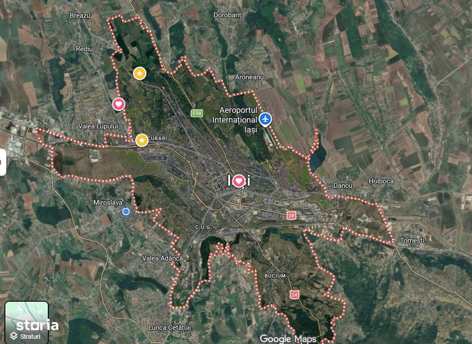 Teren 8000 mp Iasi,autorizatie blocuri