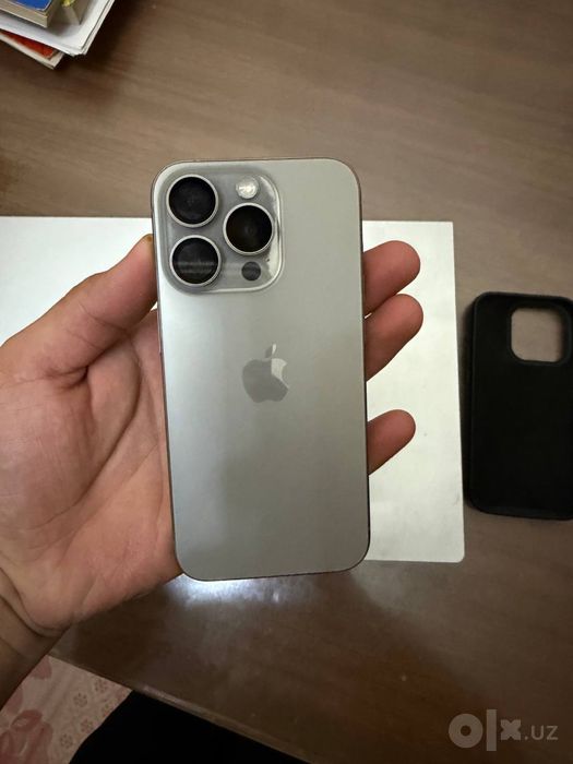 Iphone 15 pro silver 256 gb