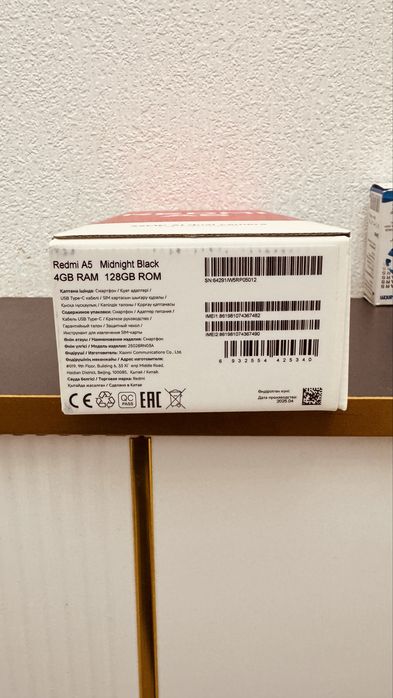 Redmi A5 Midnight Black 4GB RAM 128GB ROM