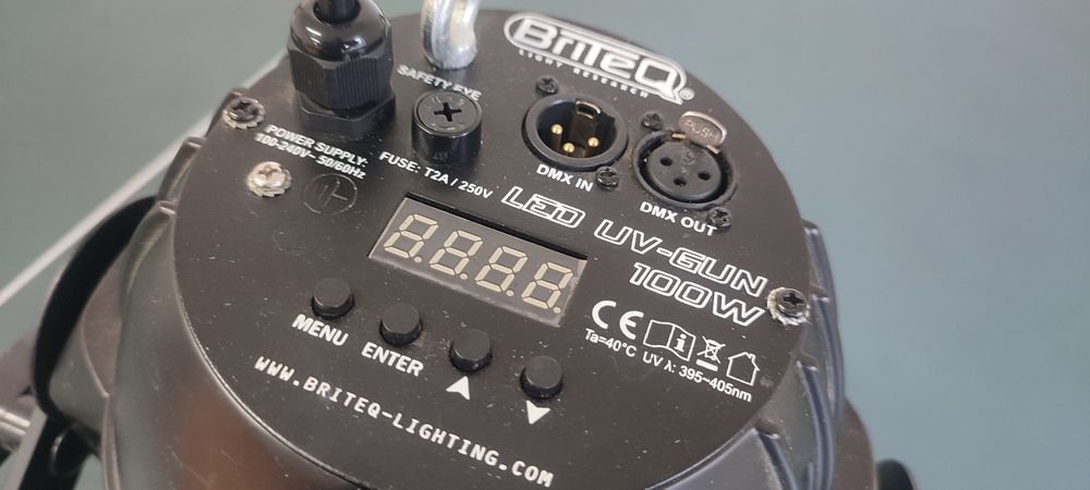 Briteq LED UV-GUN 100W lumina scena