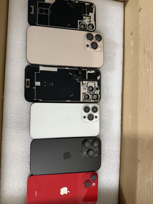 Sticla Capac Carcasa iPhone 16 16 Pro Max 15 pro Max 14 13 mini 12 11