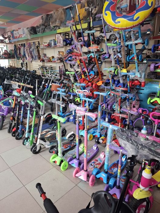 Детские 3х колёсные велосипед