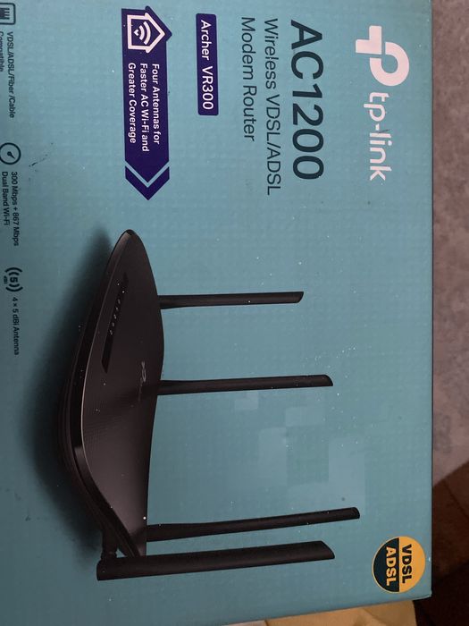 Wi-Fi роутер TP-Link Archer VR300 (AC1200)