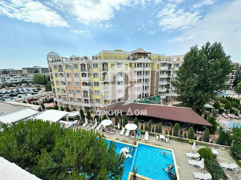 Просторен двустаен апартамент в к-с „Ванила Гардън“, к.к. Слънчев бряг