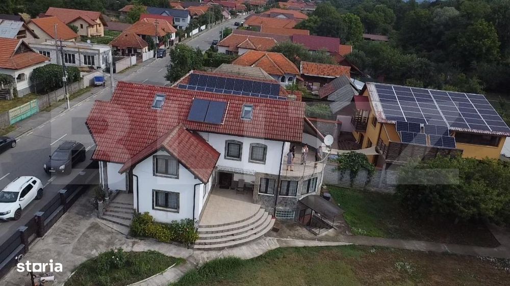 Casa P+E+M, 250 mp si 3400 mp teren, zona Arcani