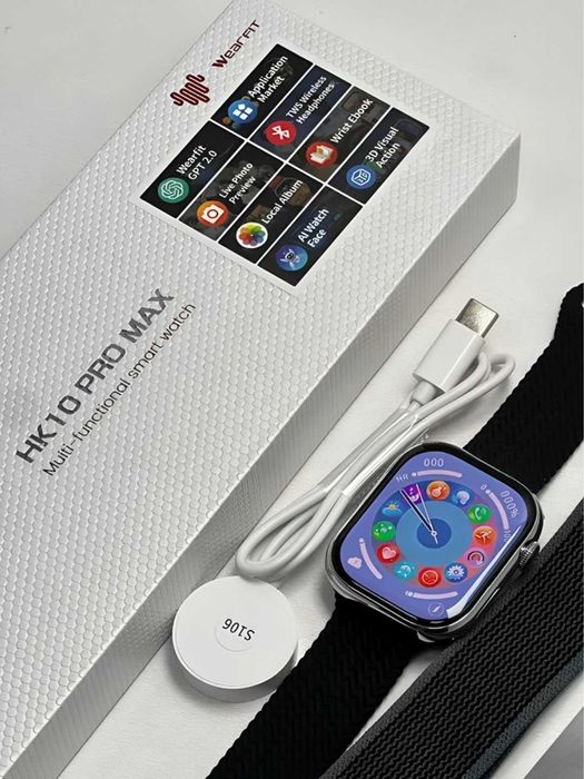 Aqilli soat Smart Watch HK 10 Pro Max Full Amoled 46mm,
