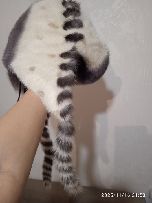 Шапка норковая бу