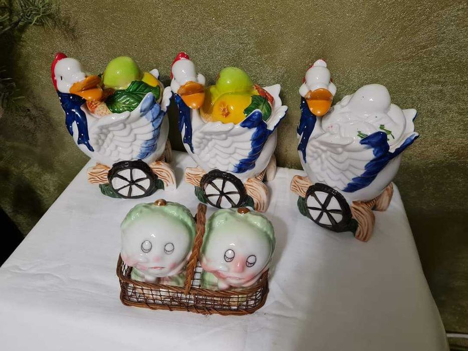 порцеланови ,стъклени чинии