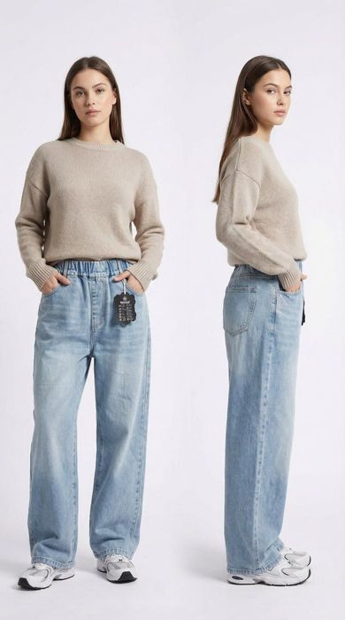 Брюки джинсовые женские весна лето