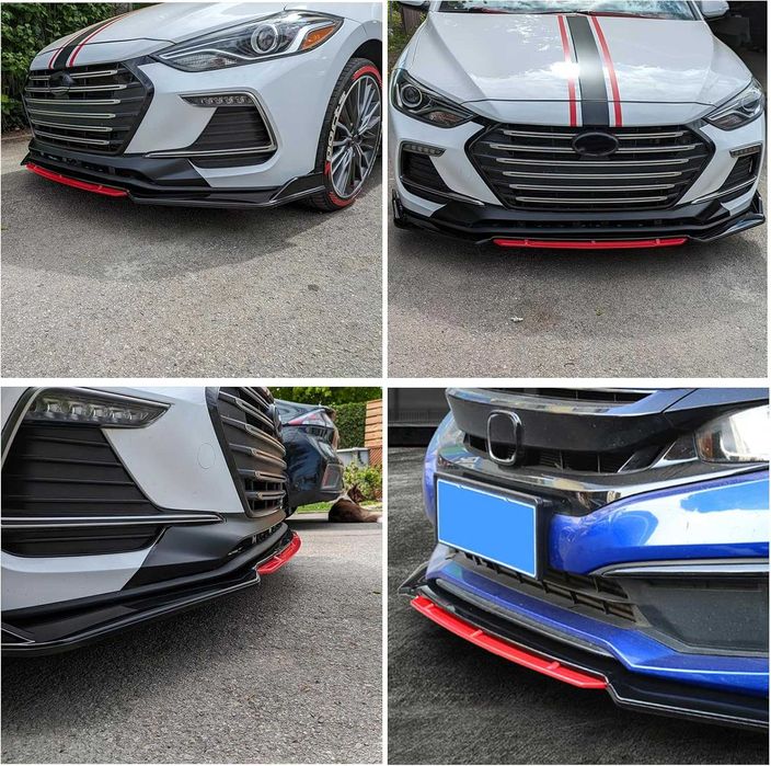 Универсален лип спойлер за предна броня