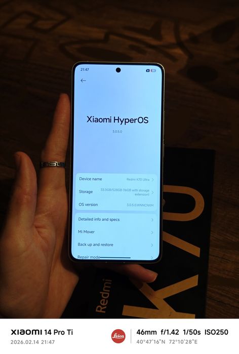 Redmi K70 Ultra sotiladi.