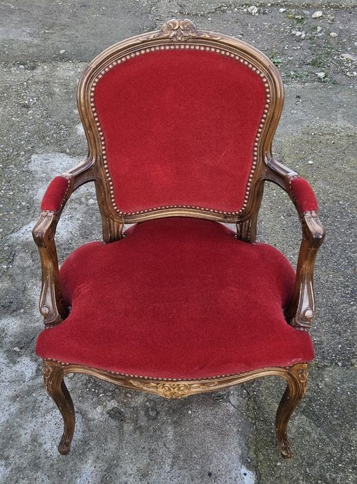 Pereche fotolii stil Louis XV