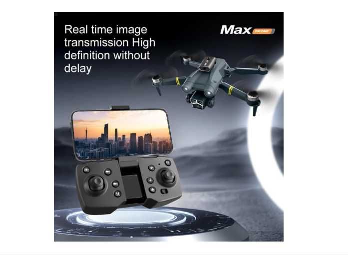 Сгъваем дрон  M3 MAX, Двойна камера HD,Избягва препятствията,35 минути