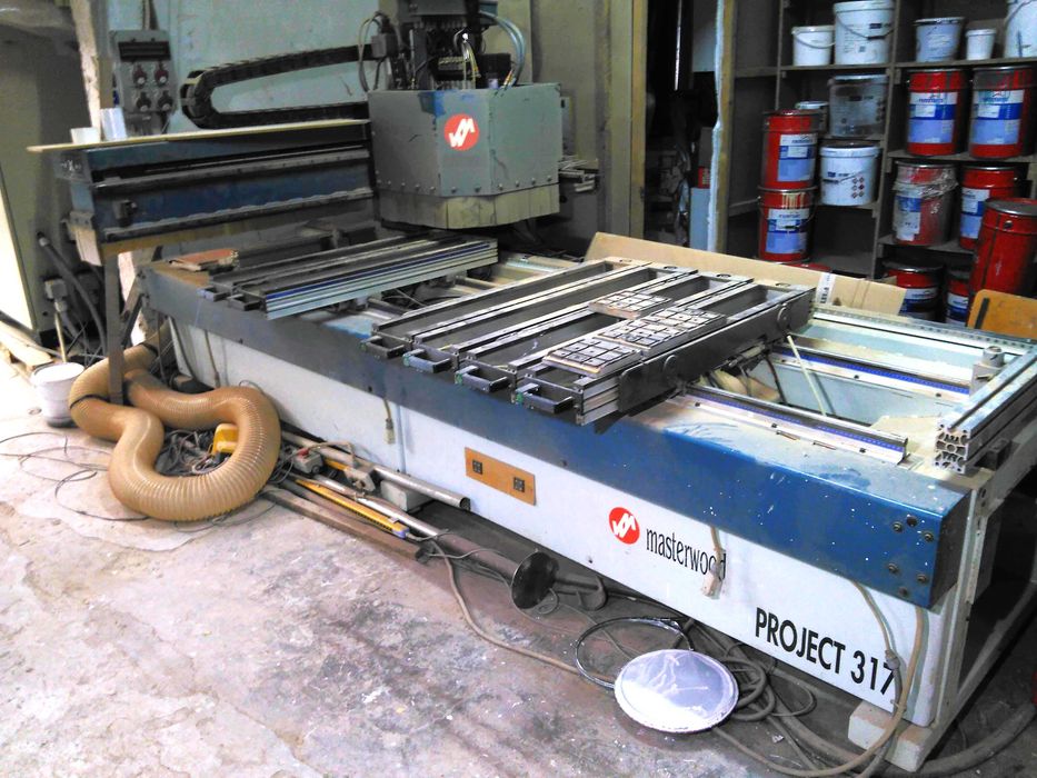 CNC (router) MasterWOOD pentru lemn MDF PAL Plastic