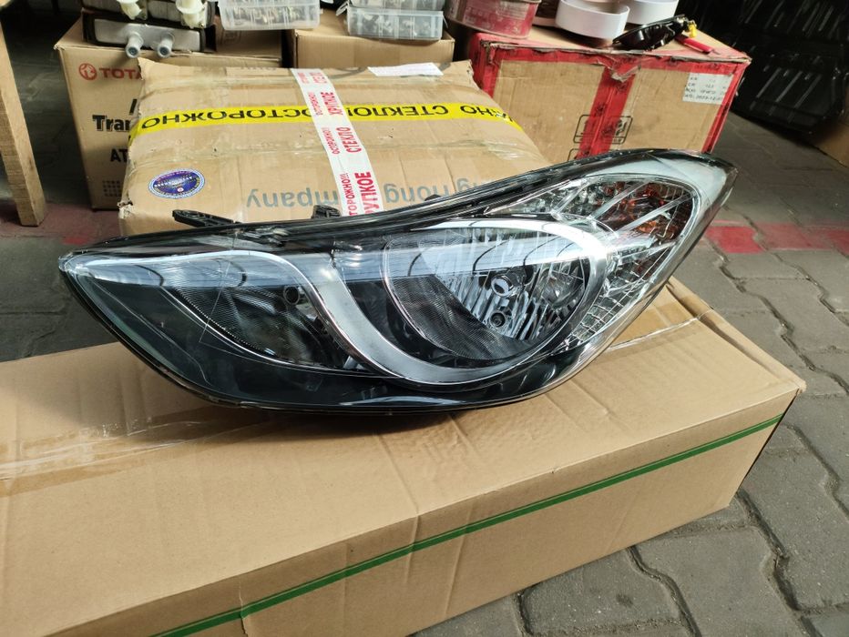 Элантра фара передняя