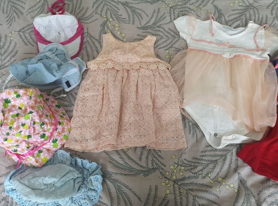 Lot hainute pt fetita 62-68 (3-6luni)