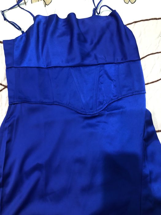 Платье новый размер М синий