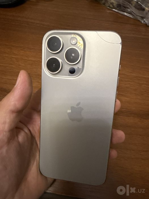 iPhone 15 Pro Max Natural Titanium 256gb