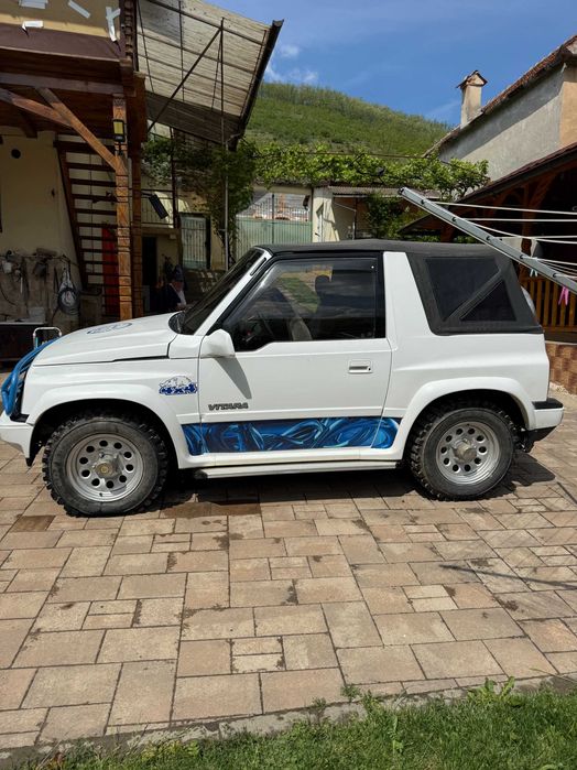 Suzuki Vitara 1.6 Benzina (1991) Cabrio 4x4 – Doar 48.840 km, Tinichigerie refăcută!