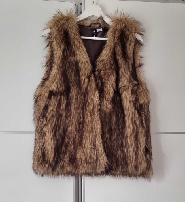 Елек H&M изкуствен косъм М размер