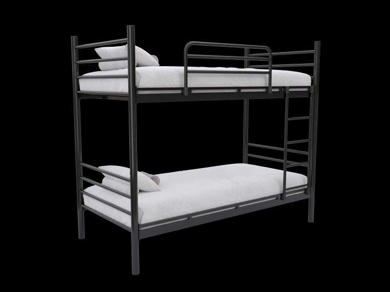 Ново! Двуетажно метално легло Фано DAMLA