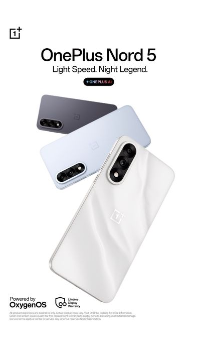 OnePlus Nord 5 8/256GB model CPH2707