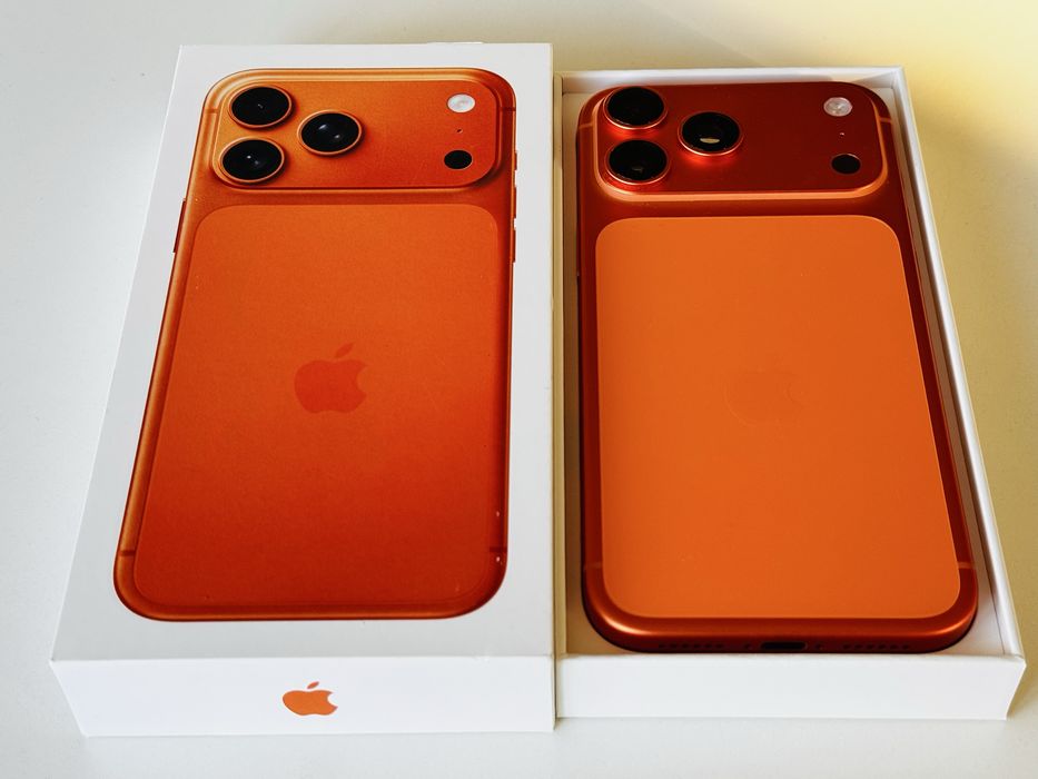 НОВ! Iphone 17 Pro Max 256GB Orange Гаранция 1 година