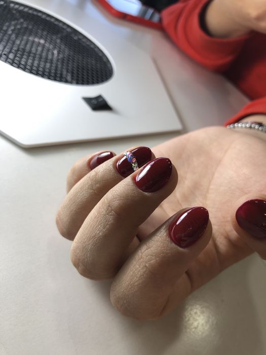 Маникюр с гель покрытием