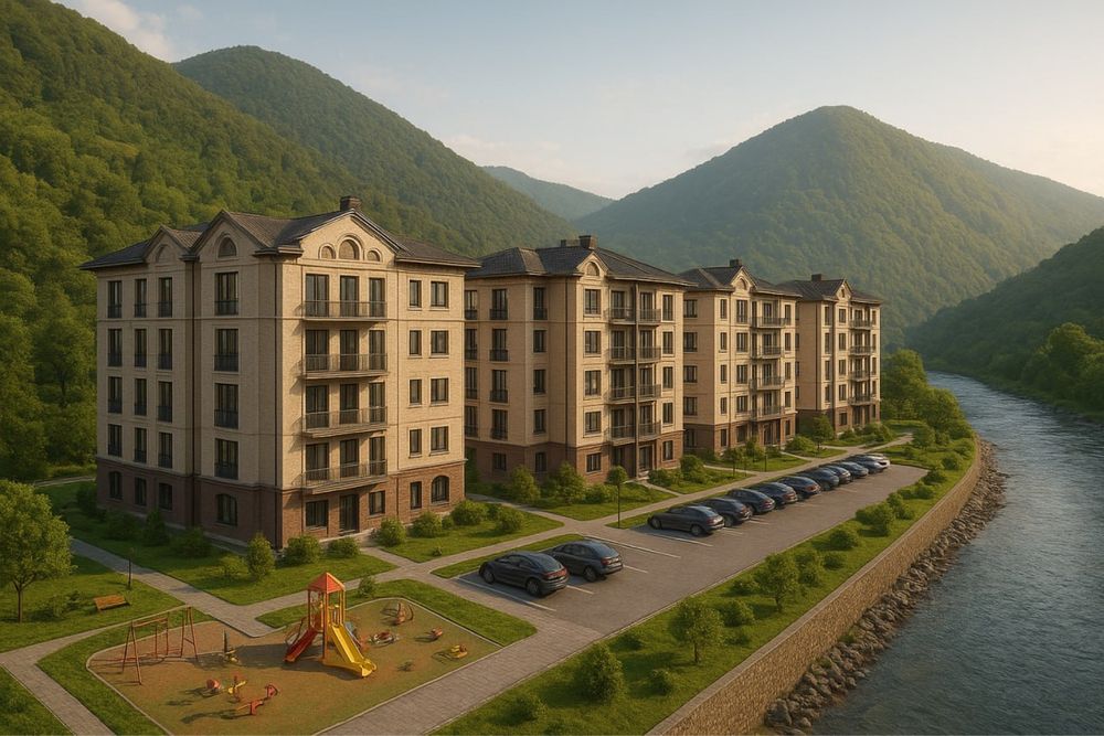 Готовый проект жилого комплекса в курортной зоне 70 соток