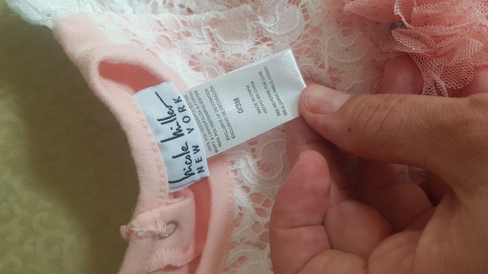 Tinuta completa bebe/Rochita de designer botez/sedinta foto bebe