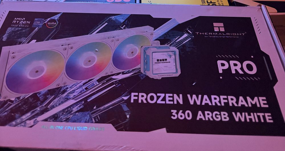 Cooler AIO Frozen Warframe 360 Pro ARGB alb