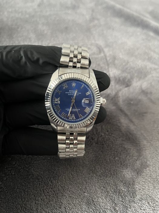 Rolex Datejust – ceas de lux, cadran albastru, nou,