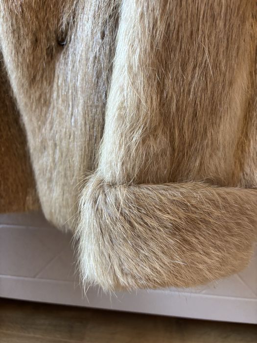 Haina blana naturala nutria bej