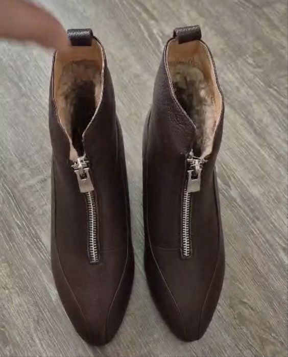 Зимние ботильоны