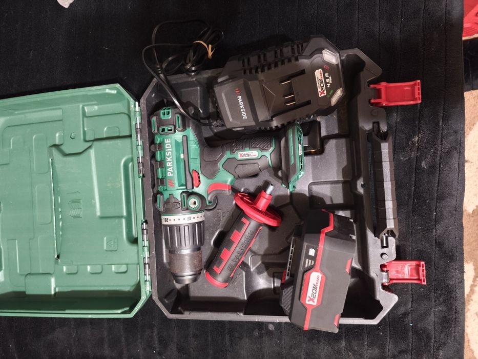 Flex,filetanta impact si mașina de găurit parkside performance