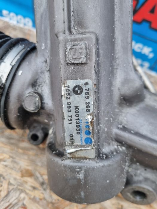 Руливая рейка на BMW E53 рестайлинг.