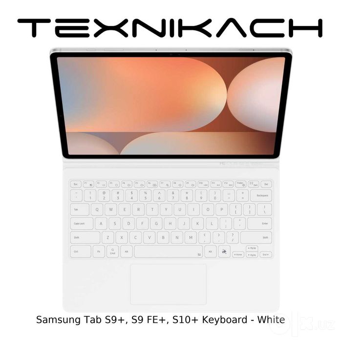 Tab S9+, S10+ Keyboard • Yetkazib berish • Tekshirib to‘lash